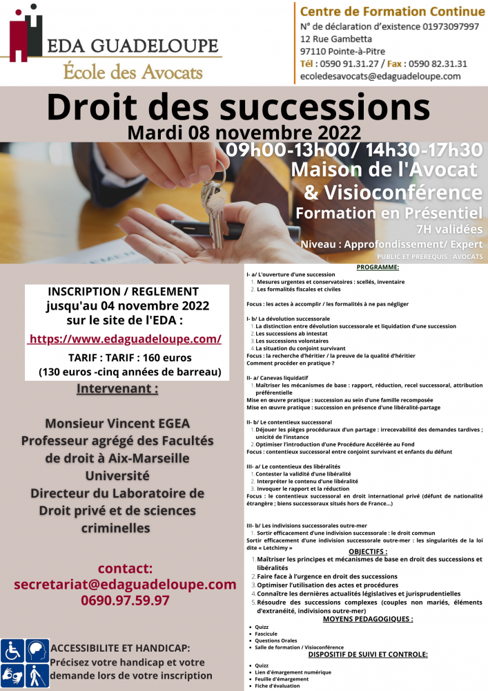 Droit des successions 