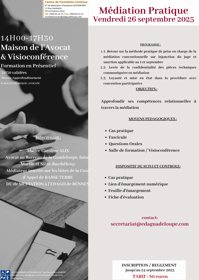 Médiation Pratique