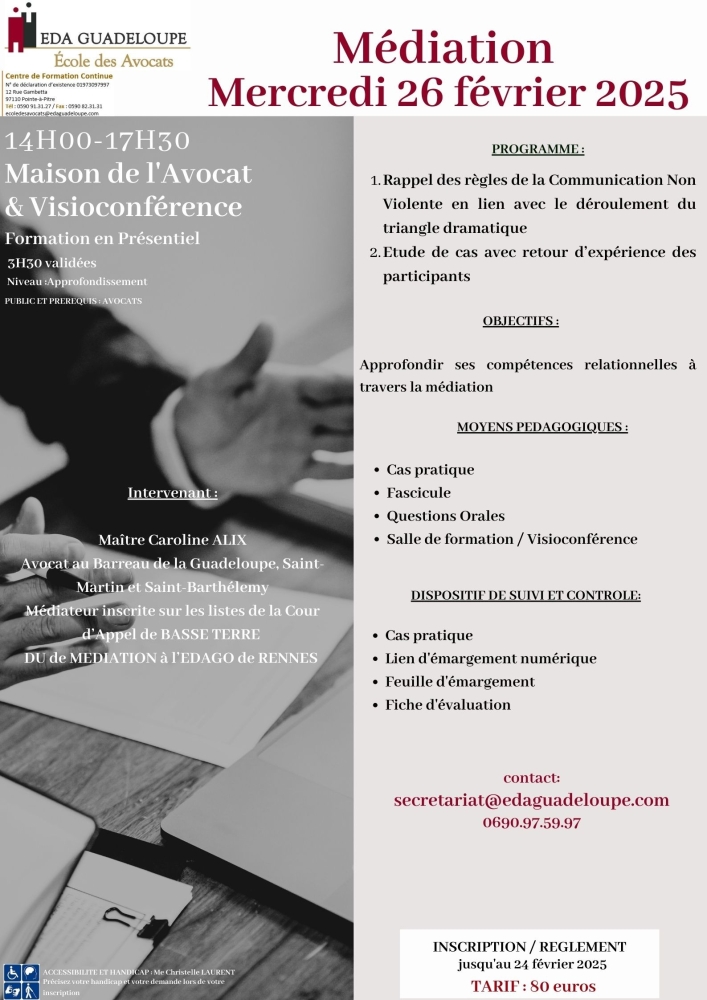 ANALYSE PRATIQUE MEDIATION (session 1)
