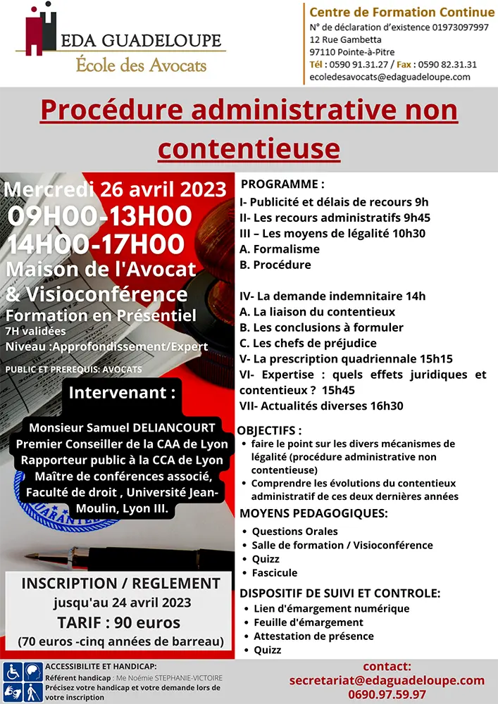 Procédure administrative non contentieuse