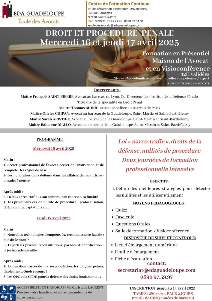 PROCEDURE PENALE